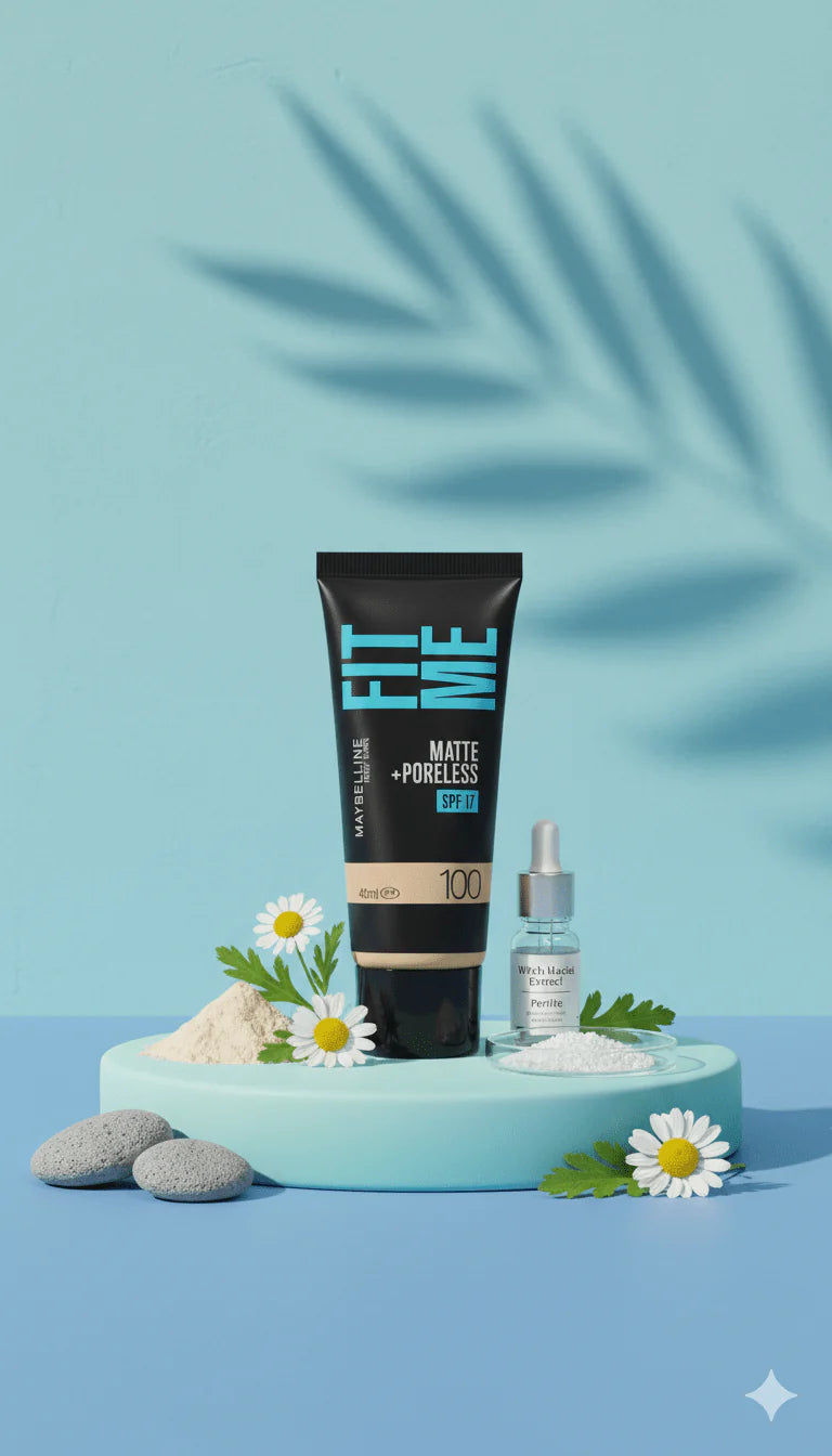 Maybelline New York - Fit Me Matte + Poreless Foundation