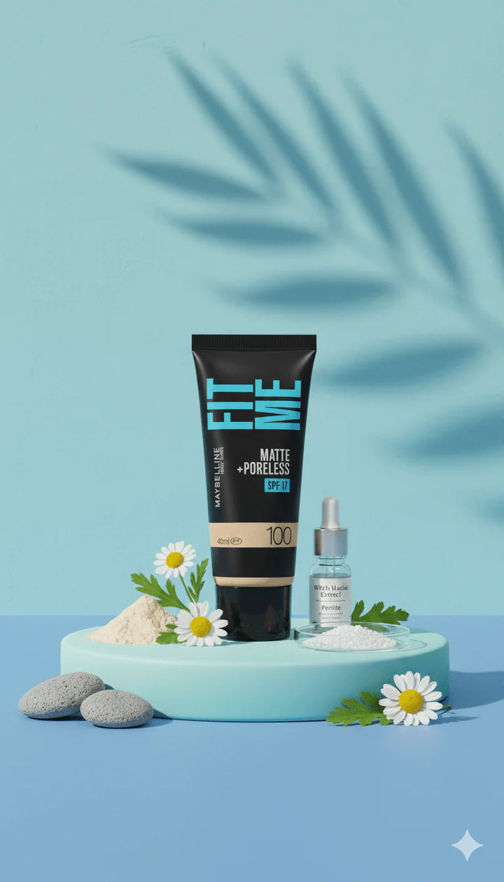 Maybelline New York - Fit Me Matte + Poreless Foundation