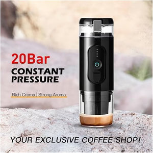 Portable Electric Espresso Coffee Maker